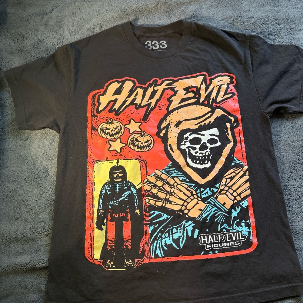 Half Evil Graphic T-Shirt